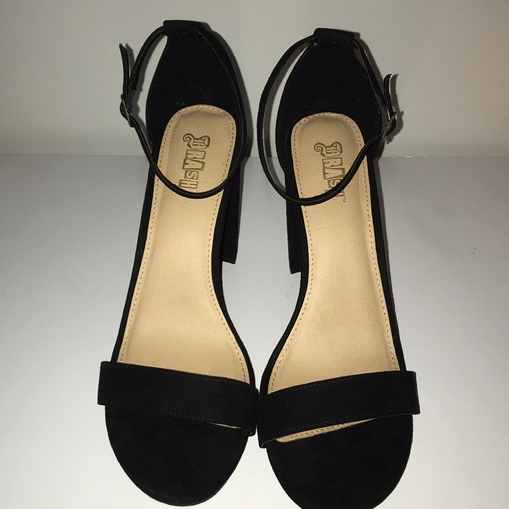 Black high heels